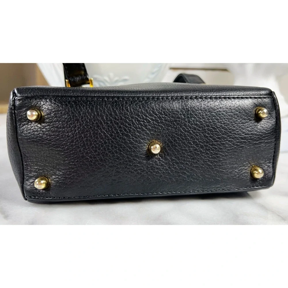 Gianni Versace Mini Leather Medusa Medallion Shoulder Bag - Picture 6 of 14